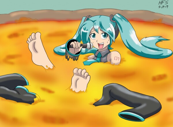 miku feet 6