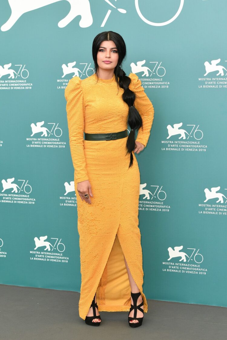 mila al zahrani feet scaled