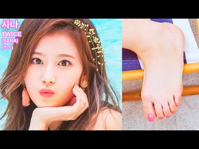 minatozaki sana feet 6