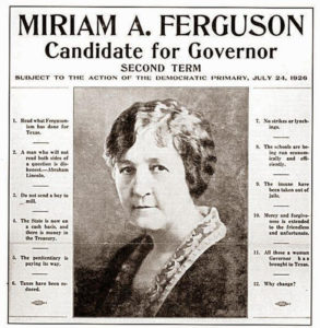 miriam a. ferguson feet 4