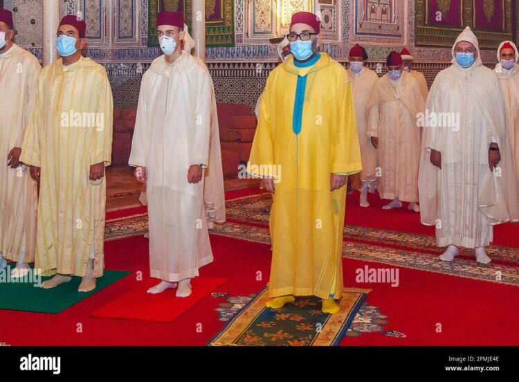 mohammed vi feet