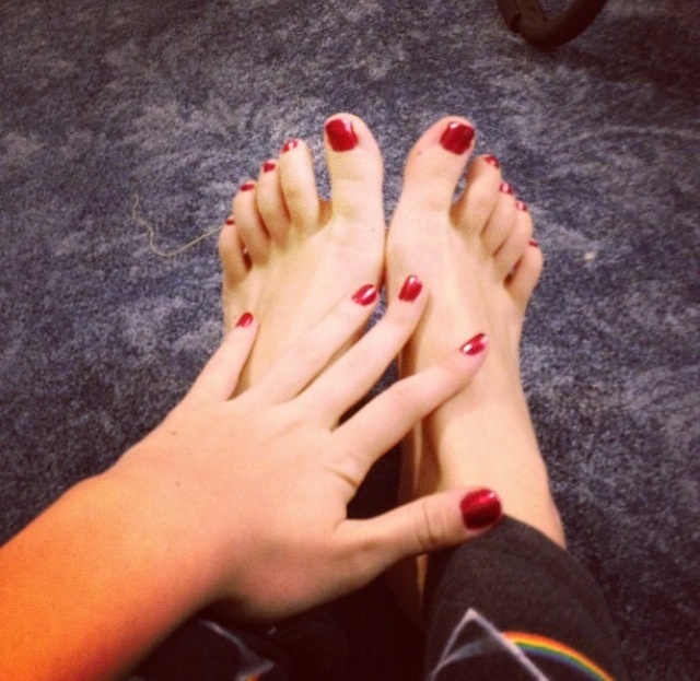 monika lee feet
