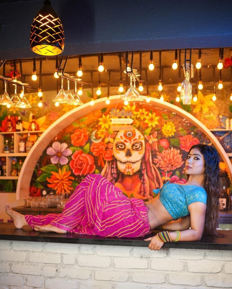 muskan sharma feet 6