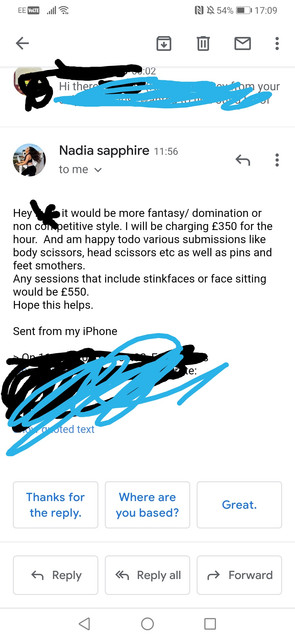 nadia sapphire feet 3