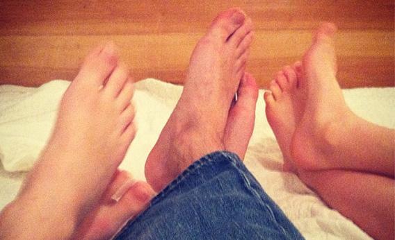 nancy dickerson feet