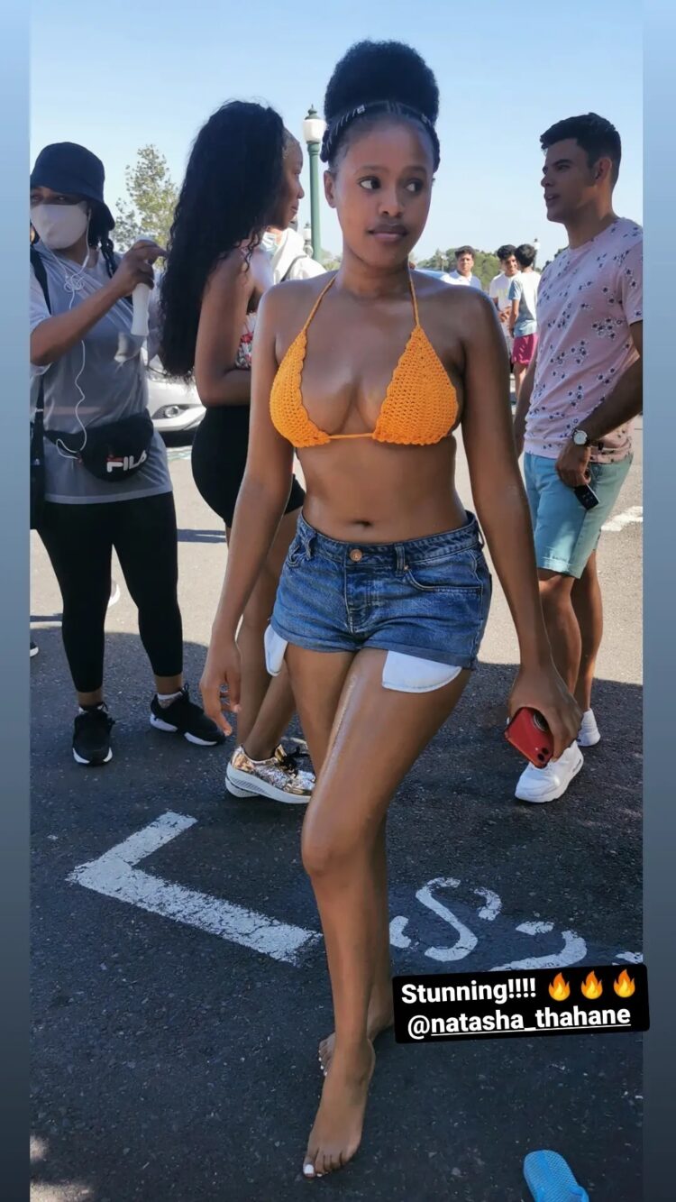 natasha thahane feet