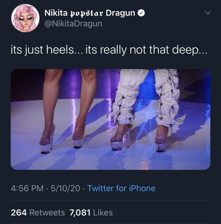 nikita dragun feet 6