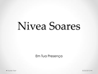 nivea soares feet 3