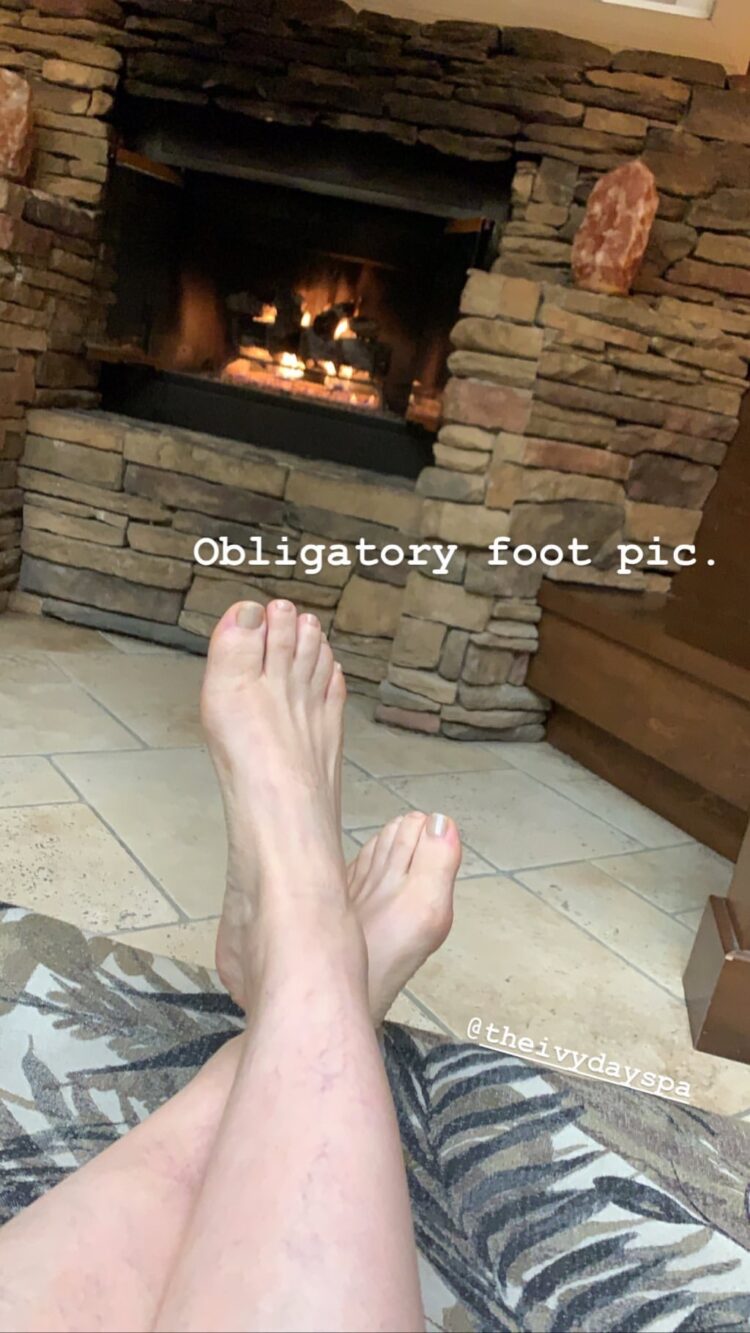 paige davis feet