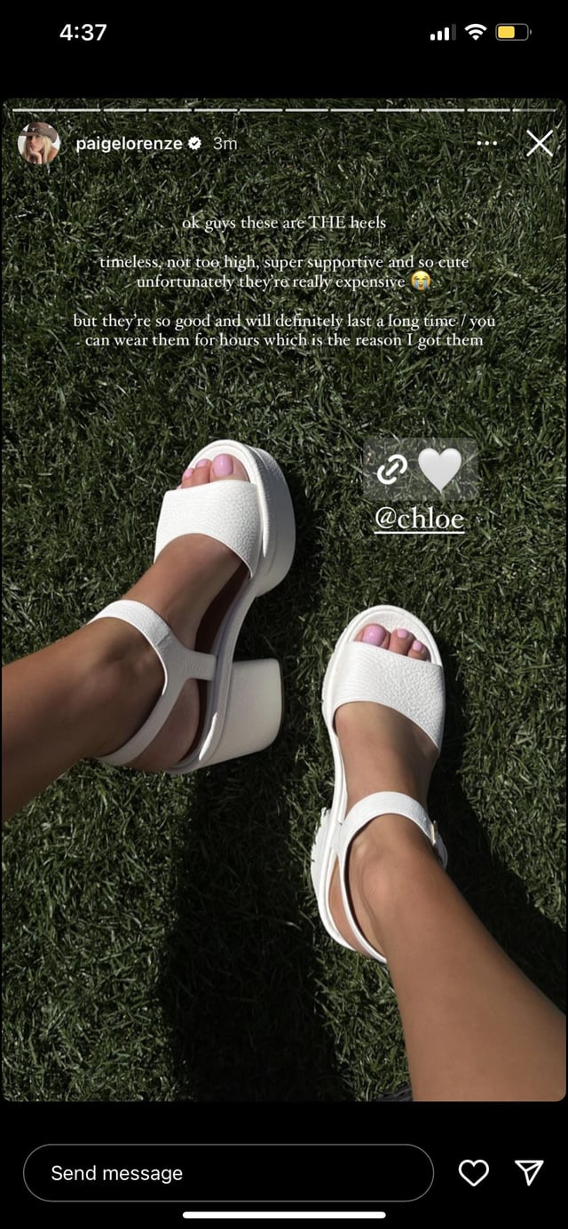 paige lorenze feet 5