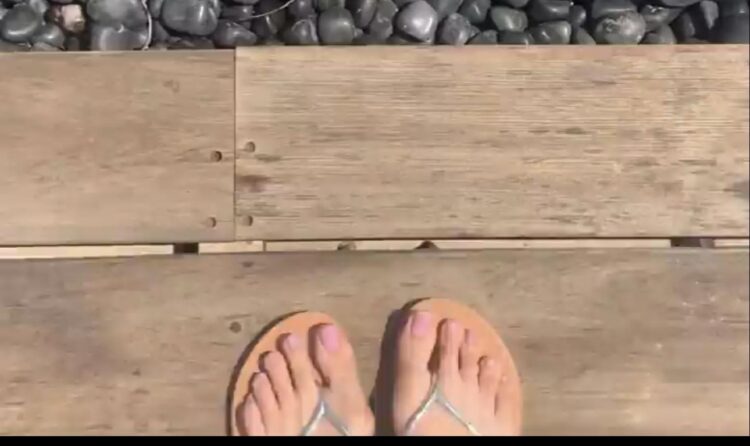 palak purswani feet 2