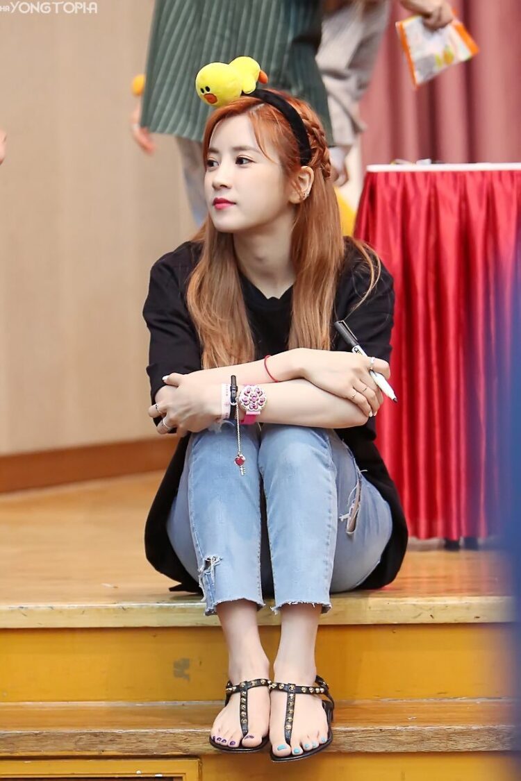 park cho rong feet 1