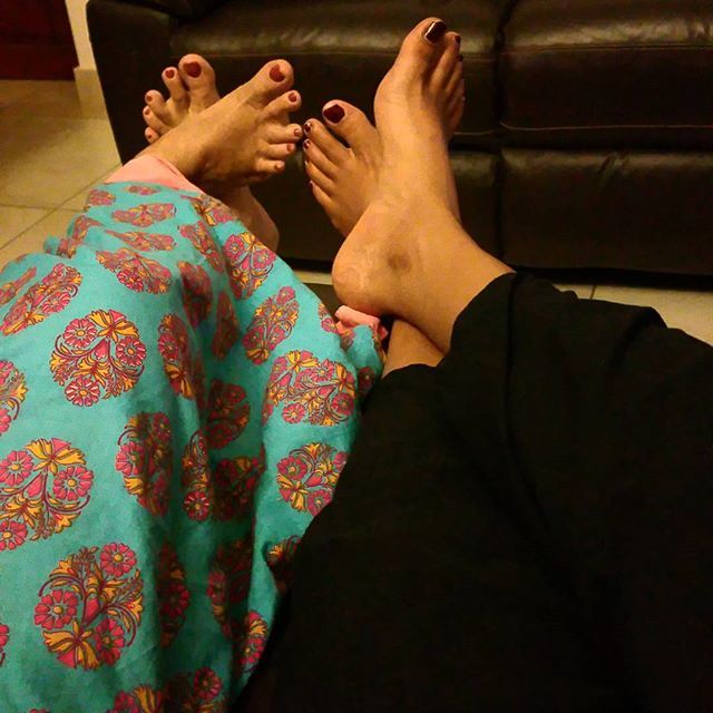 parvathy feet
