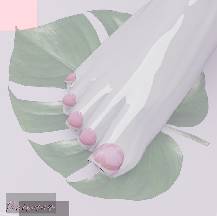 pastel sims feet 2