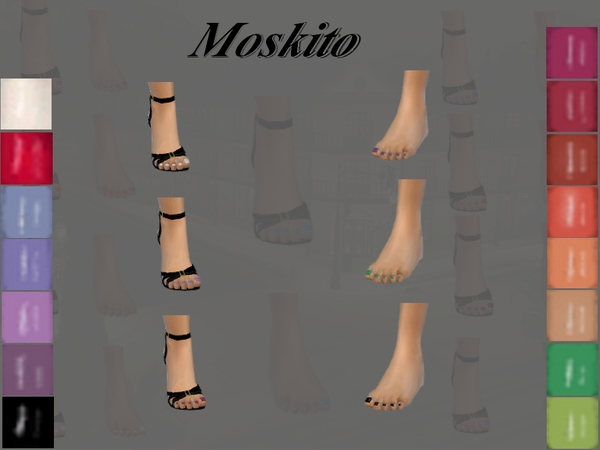 pastel sims feet 4