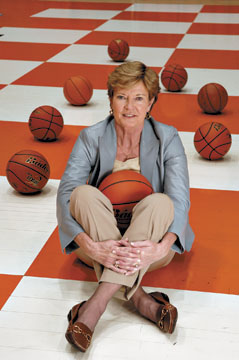 pat summitt feet