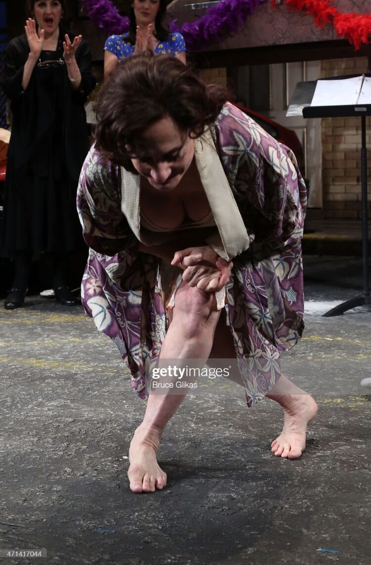 patti lupone feet 1