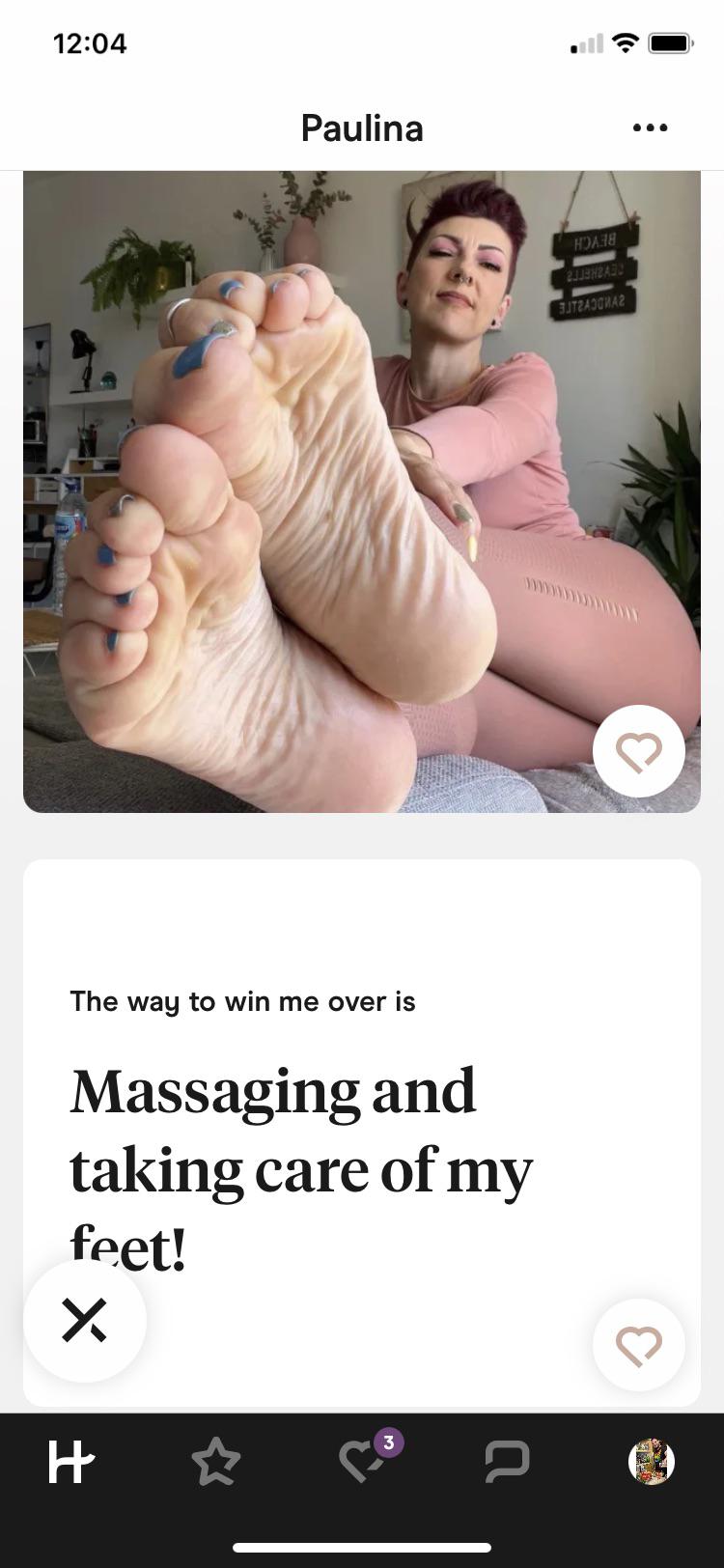 paulina morango feet