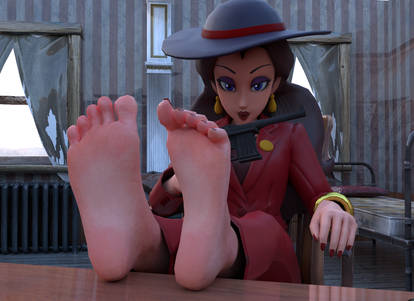 pauline black feet 5