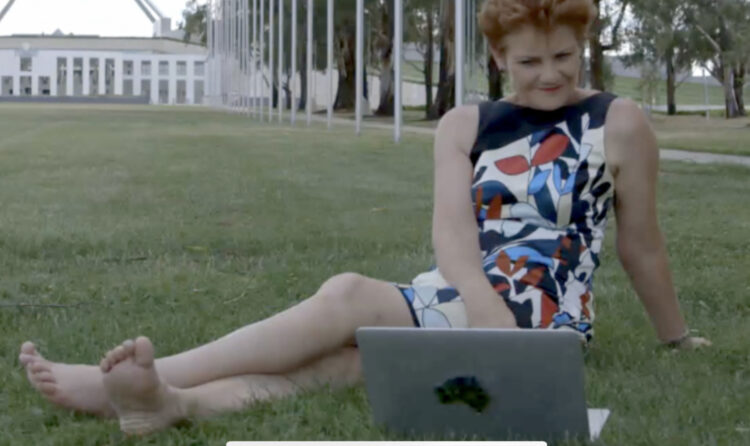 pauline hanson feet 1