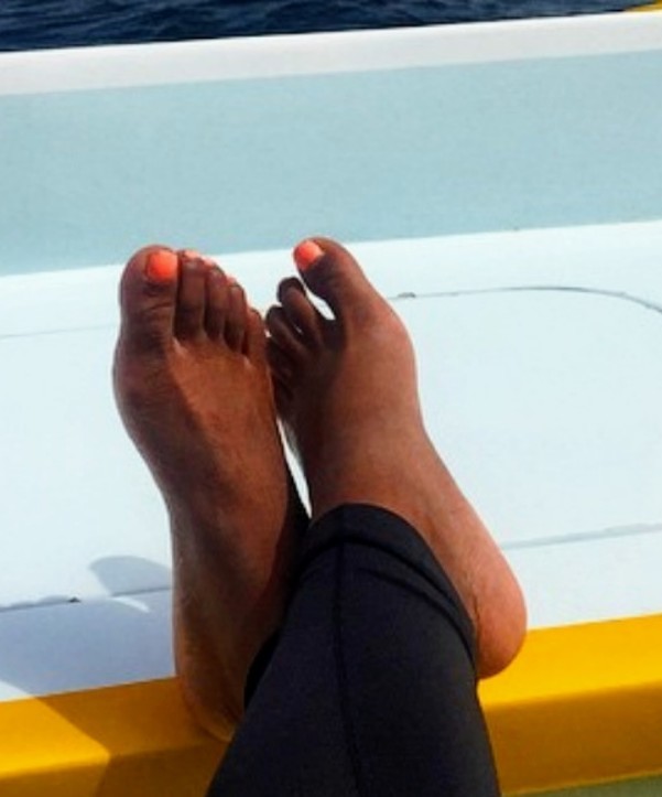 perdita felicien feet