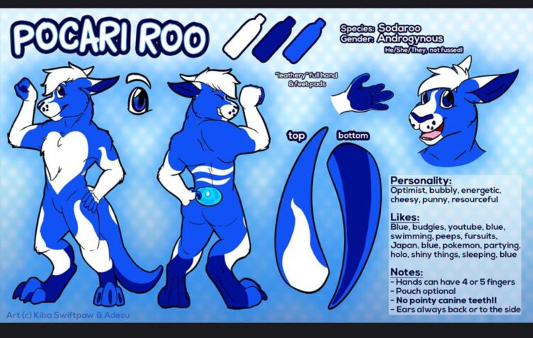pocari roo feet 3