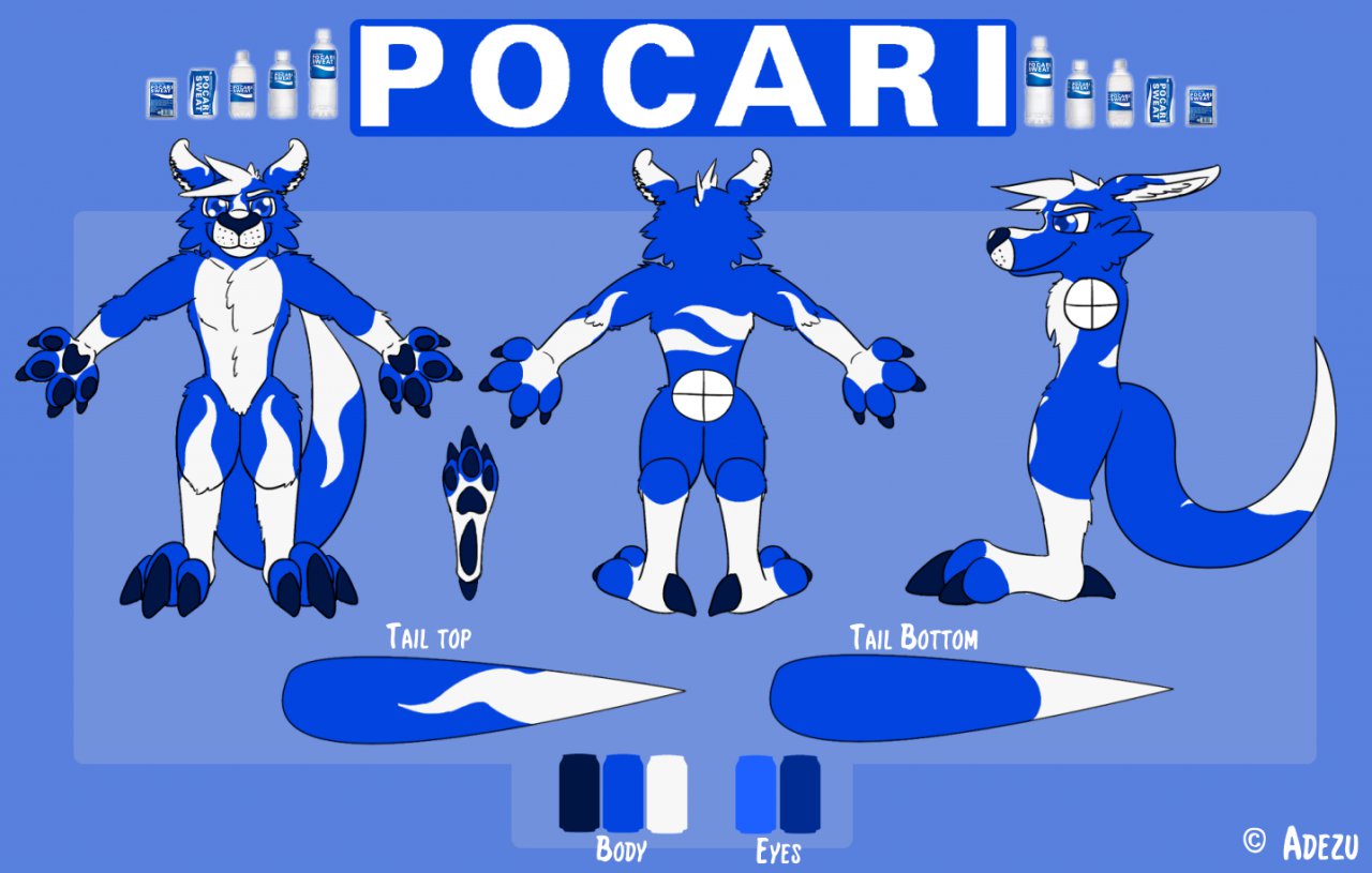 pocari roo feet 4