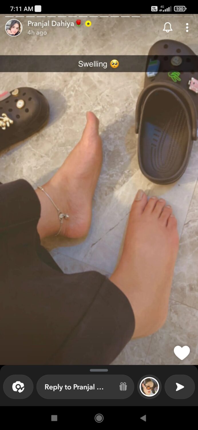 pranjal dahiya feet 4