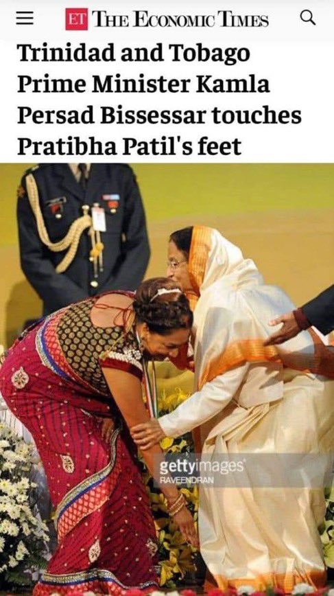 pratibha patil feet