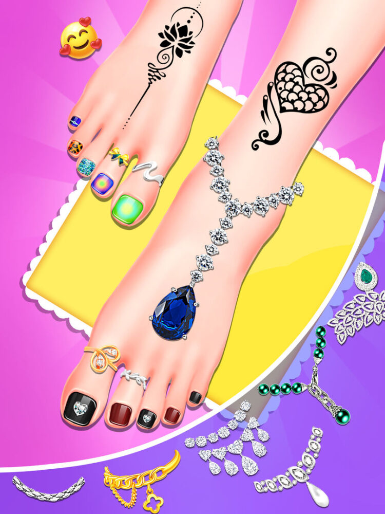 princess games feet 4