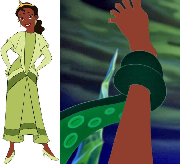 princess tiana feet