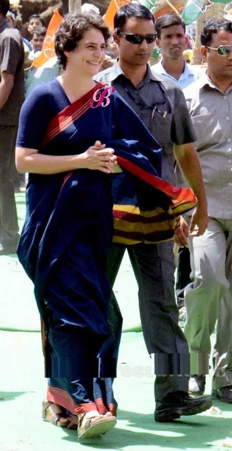 priyanka vadra feet 6