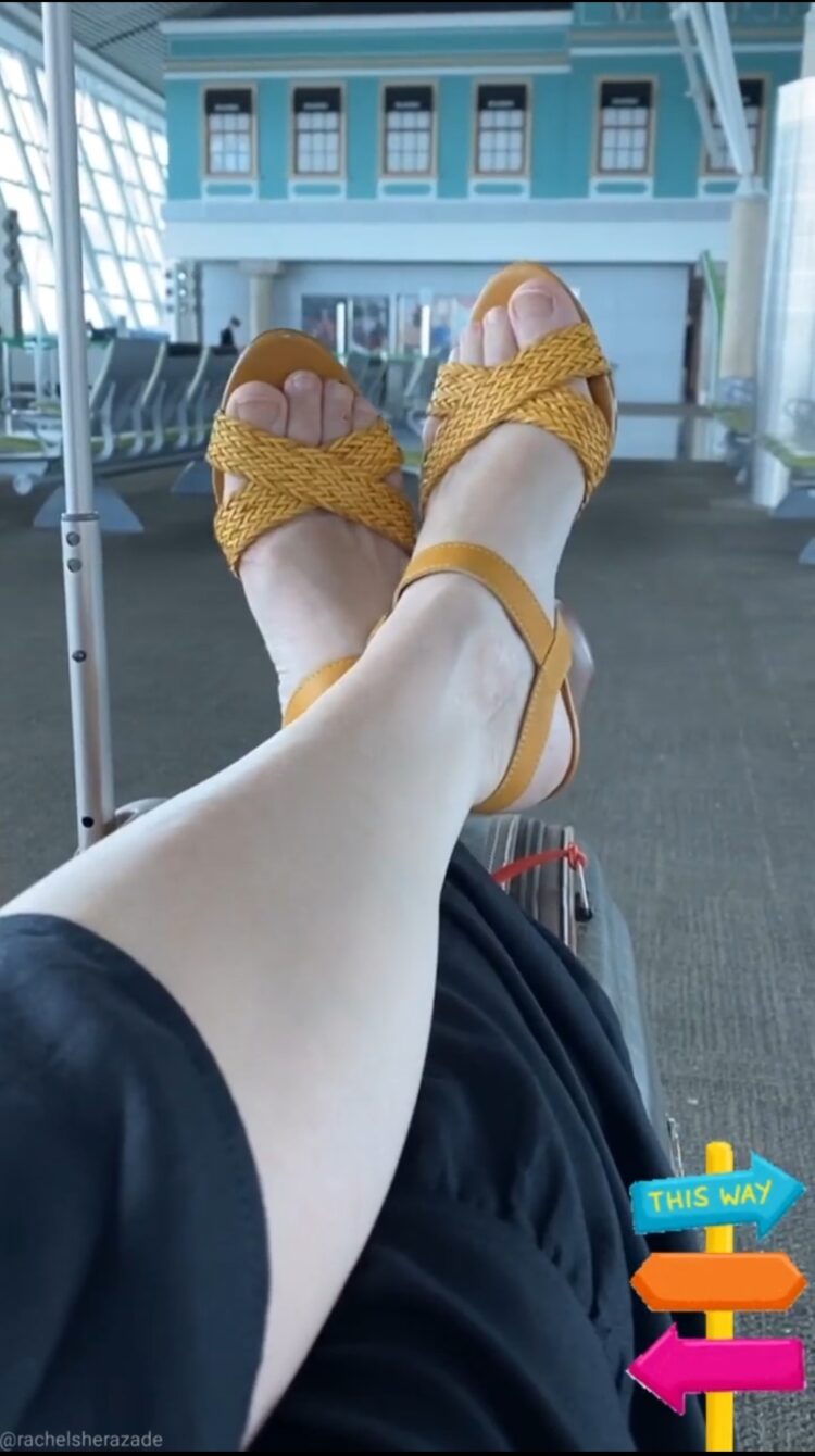 rachel sheherazade feet