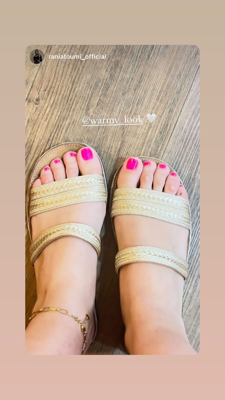 rania toumi feet