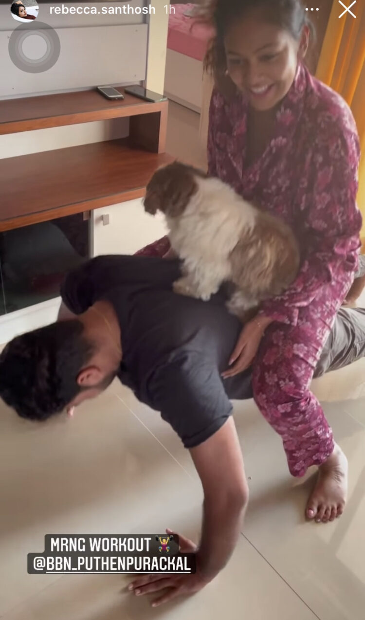 rebecca santhosh feet 1