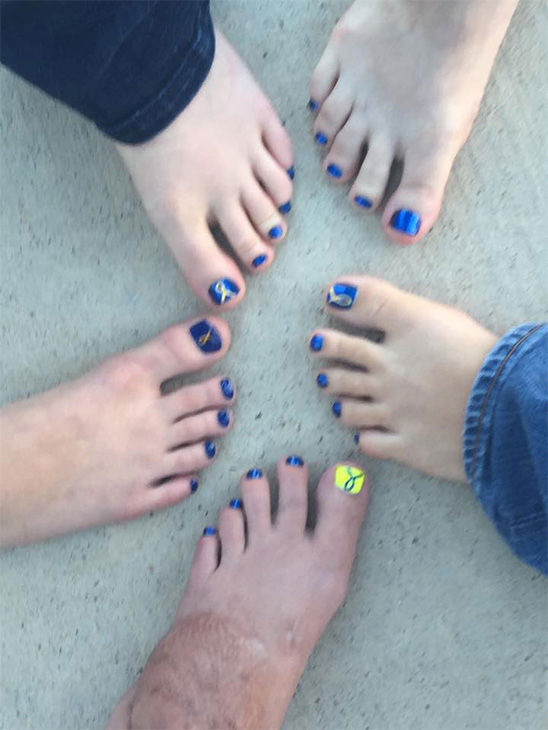 rebekah gregory feet