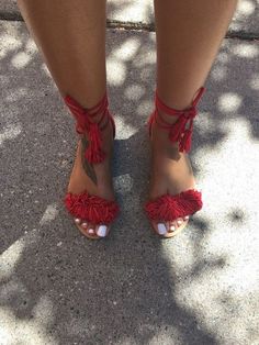 red rianna feet 4