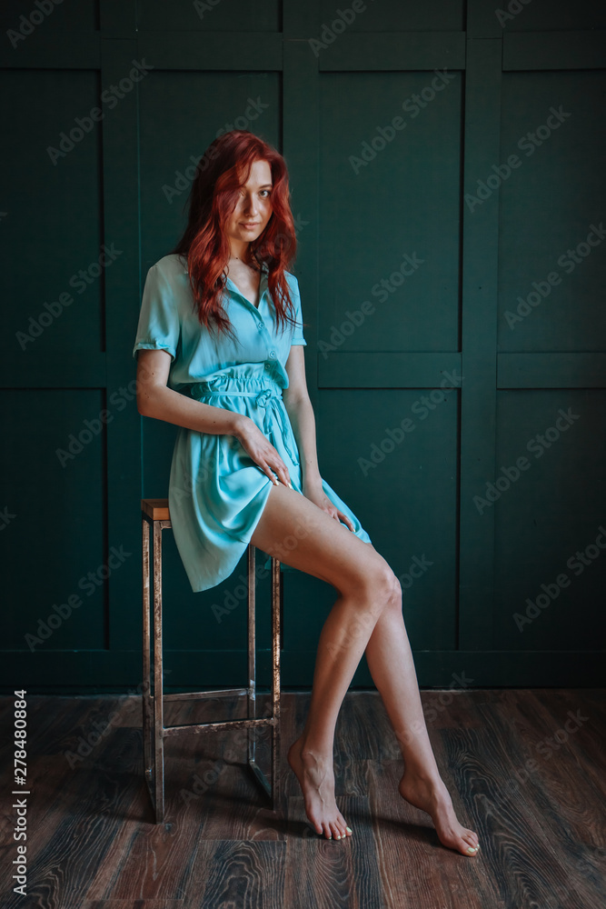 redhead georgia feet 1