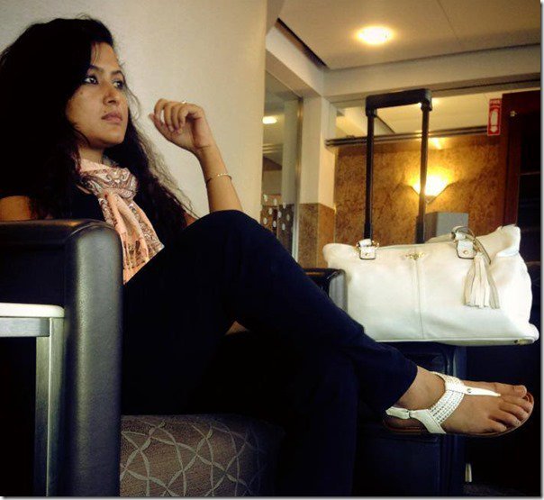 rekha thapa feet 4