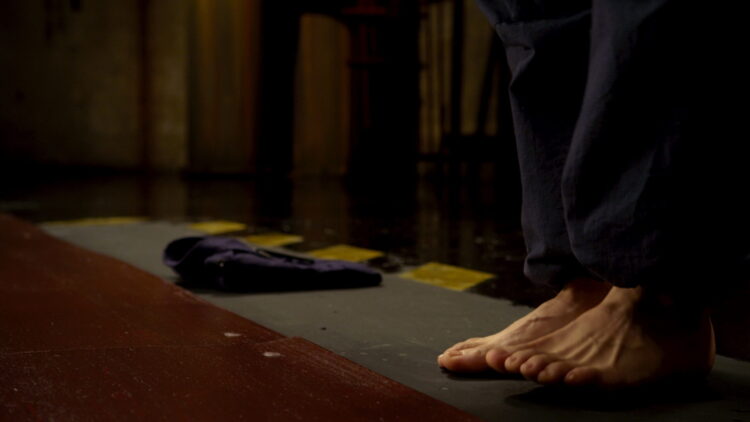 rinko kikuchi feet scaled