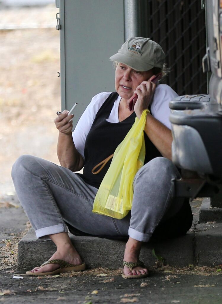 roseanne barr feet 1