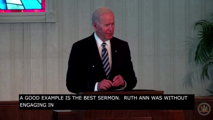 ruth ann minner feet 2