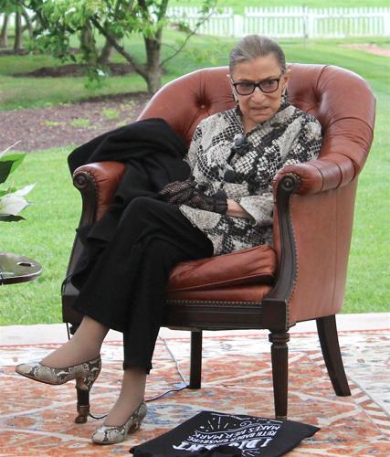 ruth bader ginsburg feet