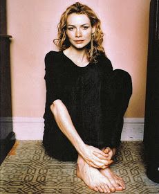 saffron burrows feet