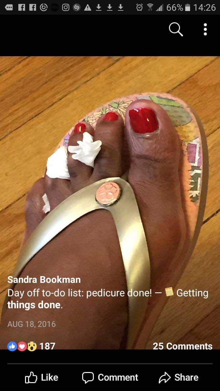 sandra bookman feet 1