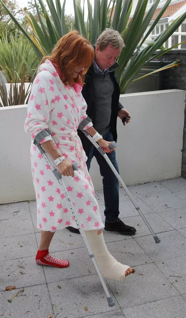 sandra redknapp feet 6