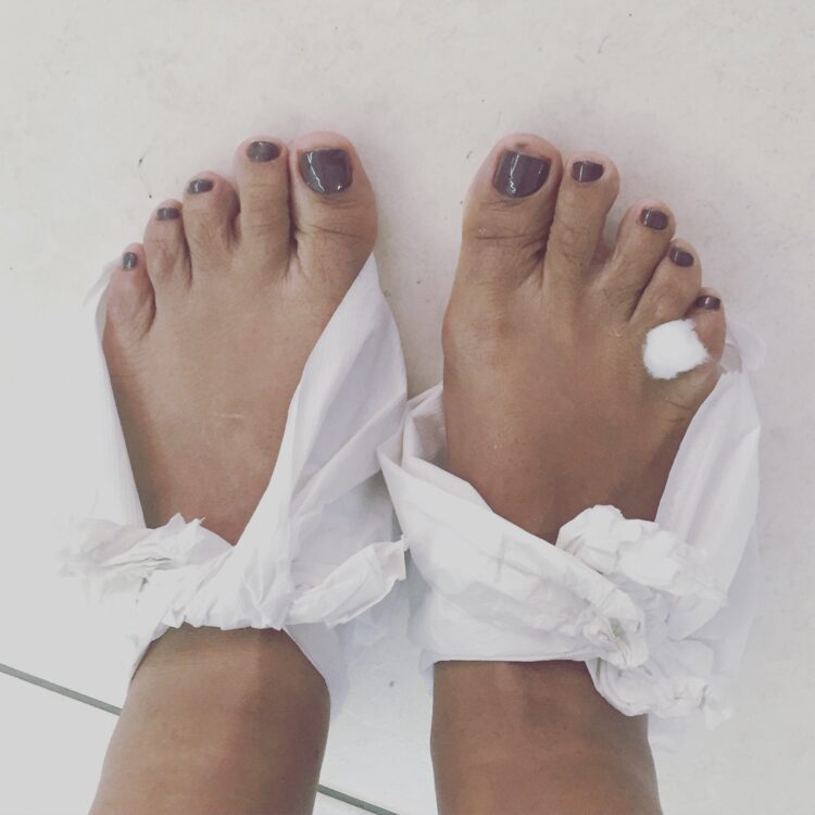 sandra sandoval feet 5