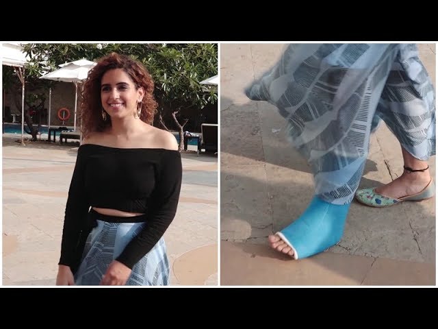 sanya malhotra feet 3