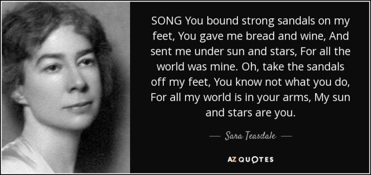 sara teasdale feet 4