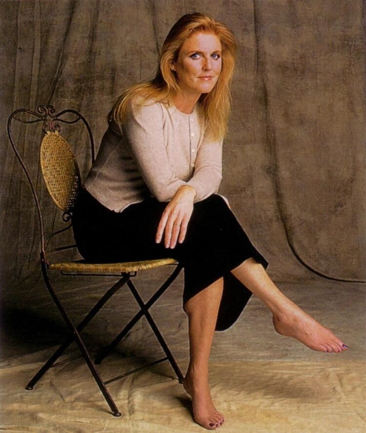sarah ferguson feet
